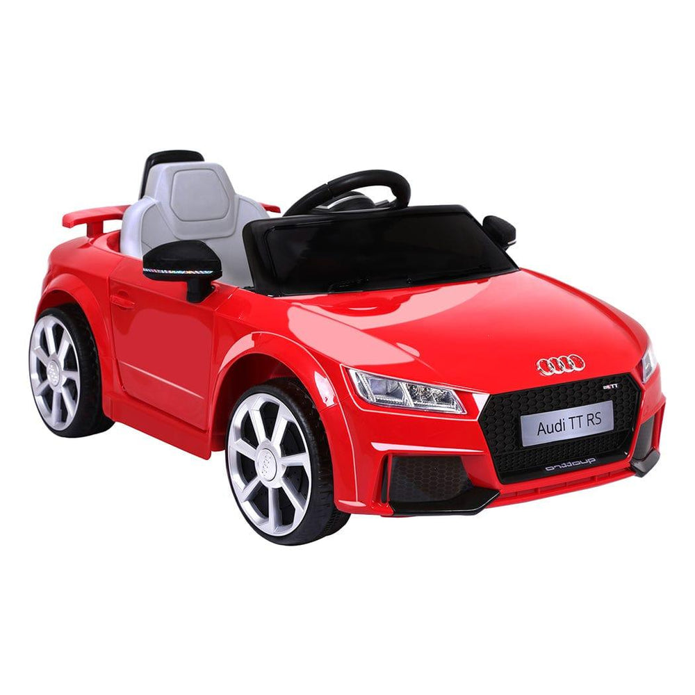 BoPeep Ride On Car Audi Ride-On Car with Remote Control and Electric Motor-Red 12V
