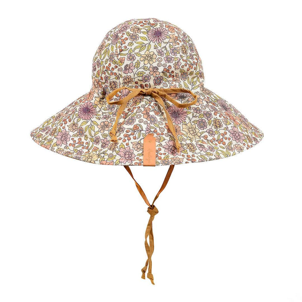 Bedhead Hats Bedhead Girls Wide- Brimmed Sun Bonnet Hat- Matilda/Maize