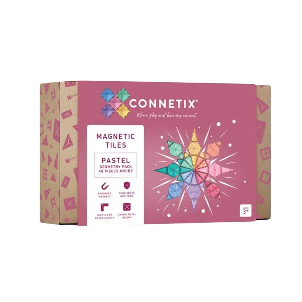 Connetix Tiles Connetix Tiles 40 pc Pastel Geometry Pack