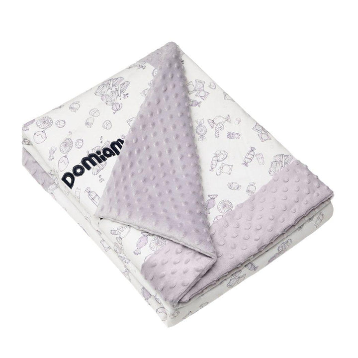 Domiamia Lolly Time Domimia Thick Padded Minky Cotton Kids Blanket - 2.5 tog