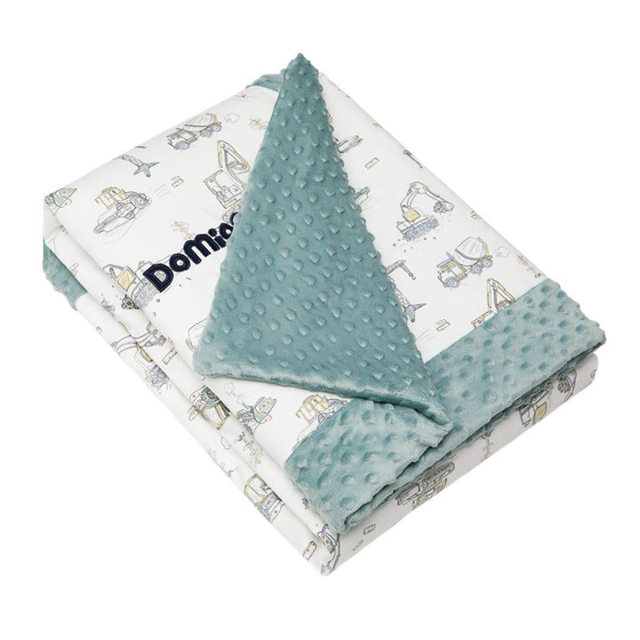 Domiamia Construction Adventure Domimia Thick Padded Minky Cotton Kids Blanket - 2.5 tog