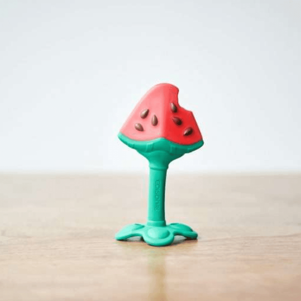 EDISON mama EDISON mama Kamikami Baby Teether 3D Watermelon