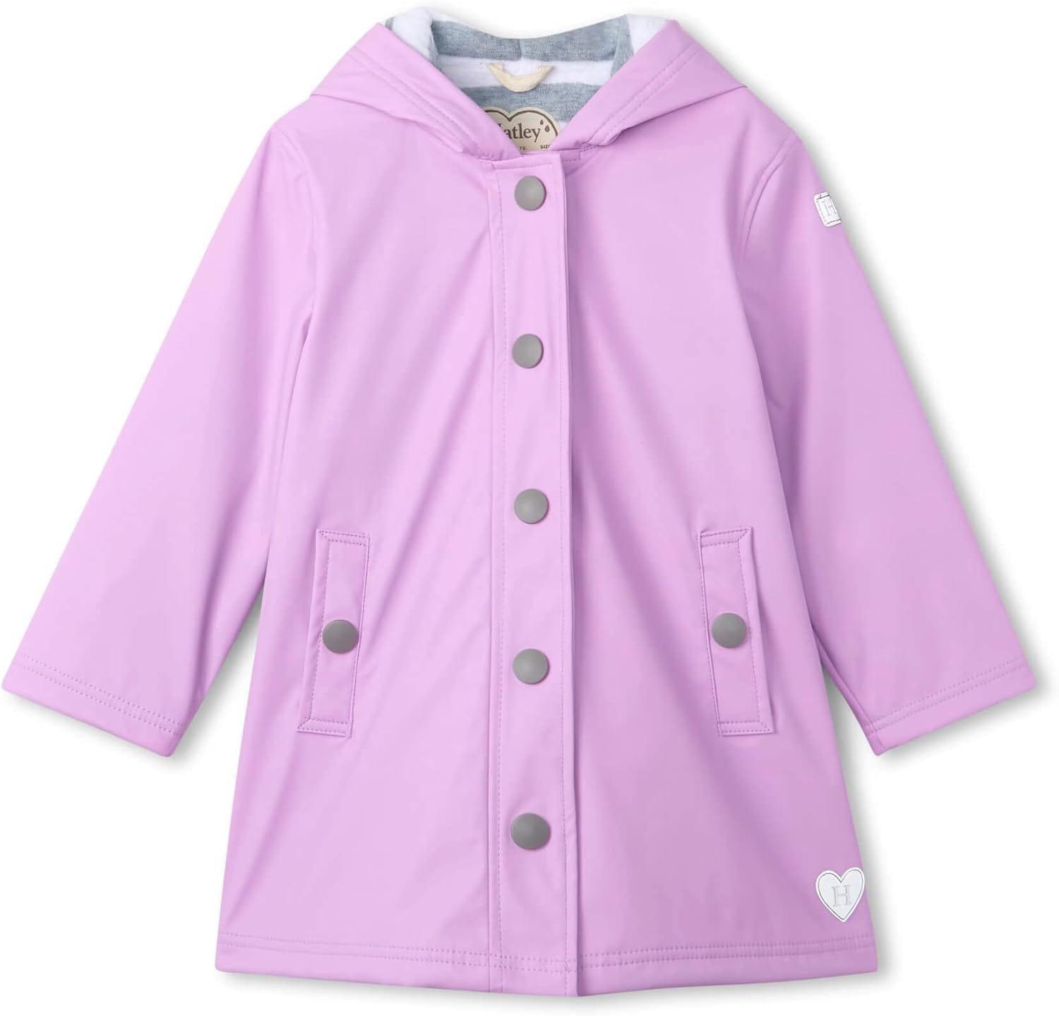 Hatley Microfiber Rain Jacket Giacca Antipioggia in Microfibra, Classic Race Cars, 2 Years Bambino
