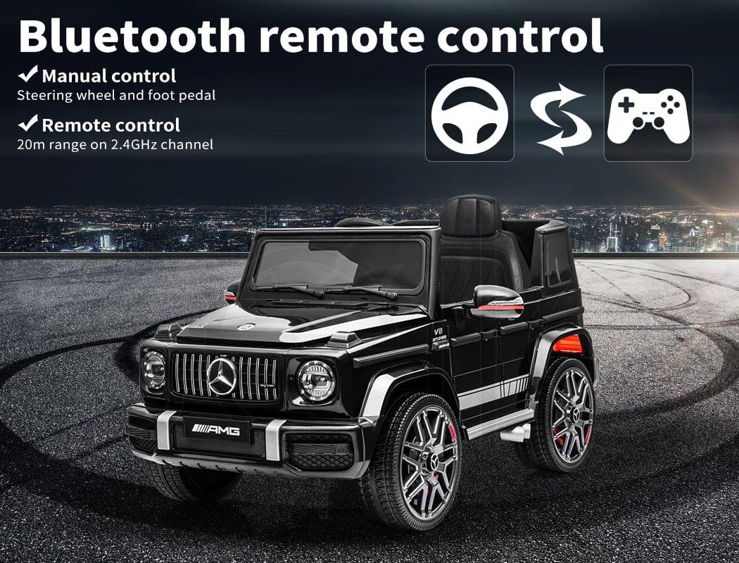 Lupipop Ride On Cars Mercedes-Benz AMG G63 Ride-On Car with Remote Control Black