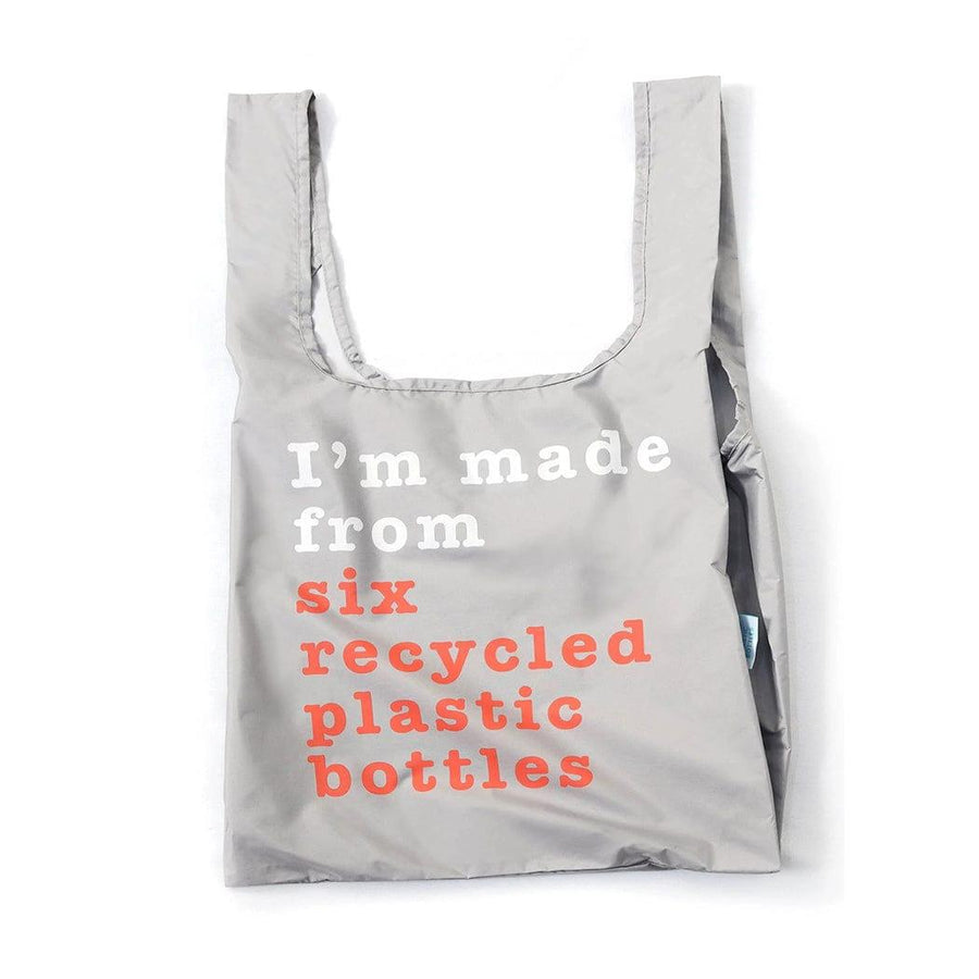 Kindbag KIND BAG Reusable Bag - Medium| Recycle Grey & Coral