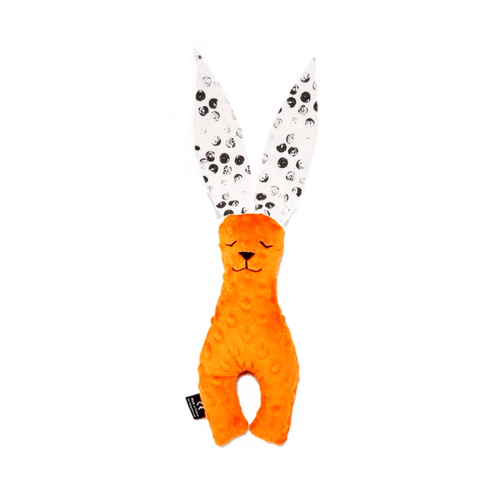 La Millou Wild Dots/Orange La Millou Bunny Soft Toy - Small 23 cm