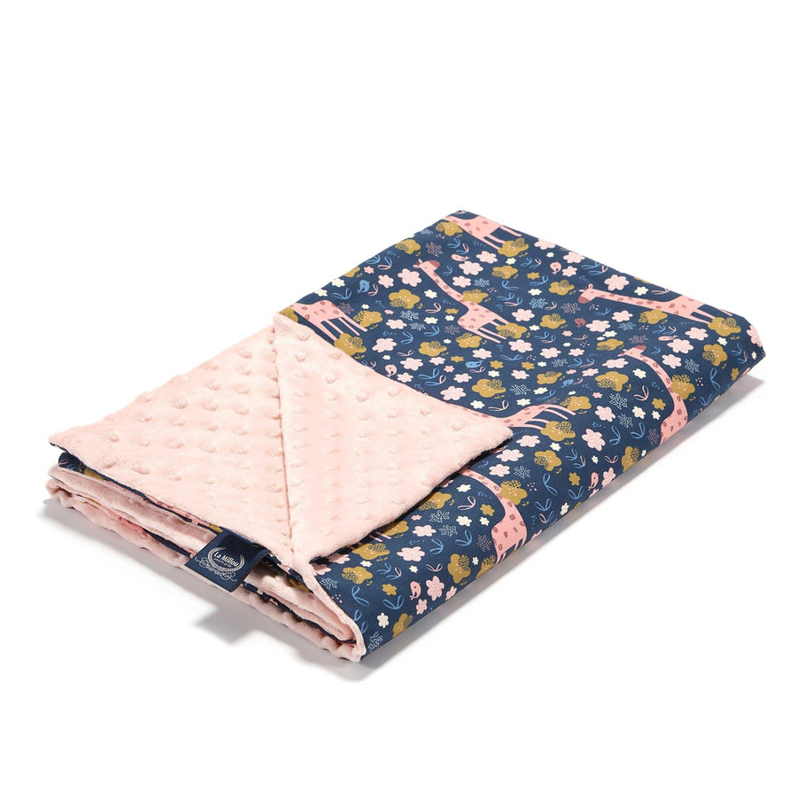 La Millou La Millou Light Blanket M 80*100 cm FRENCH ROSE JARDIN | Powder Pink