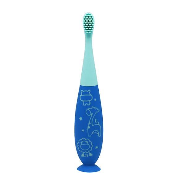 Marcus&Marcus blue Marcus & Marcus - 24M+ Reusable Silicone Toothbrush