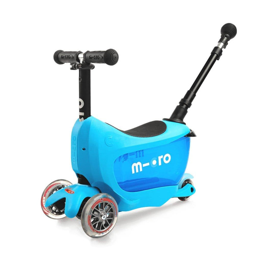 Micro Scooter Blue Micro Mini2Go Deluxe Plus Ride On Scooter