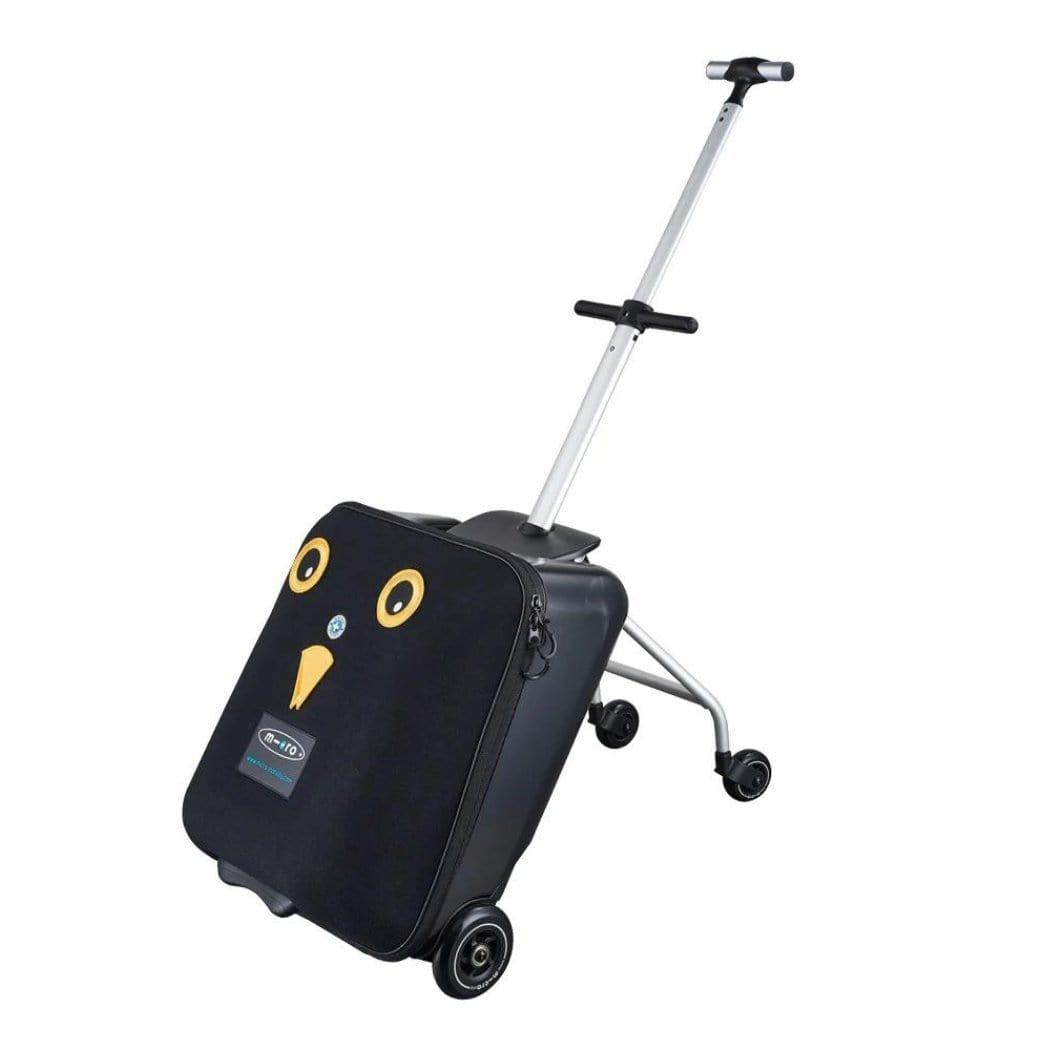 Micro Suitcase Black Micro Ride On Luggage Eazy