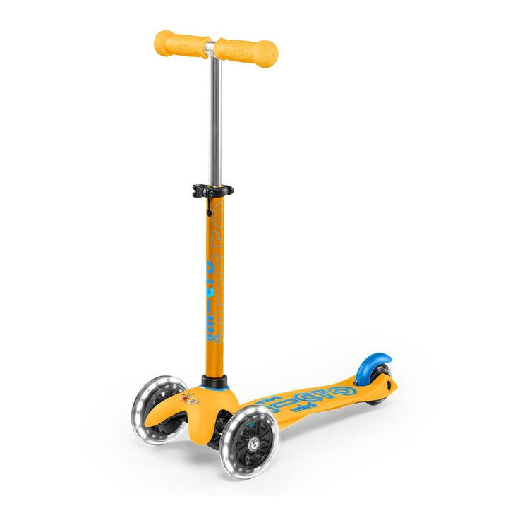 Micro Apricot Micro Scooter | Mini Deluxe 3 Wheel Scooter LED | for 2-5 years