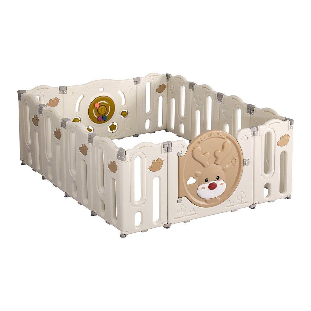 Kids Playpen Wooden Baby Pen Kmart Anko Large Wooden Playpen