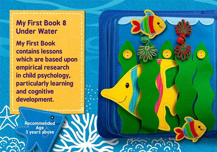 Elf Cultural My First Book My First Book 8 | Under Water Busy Book