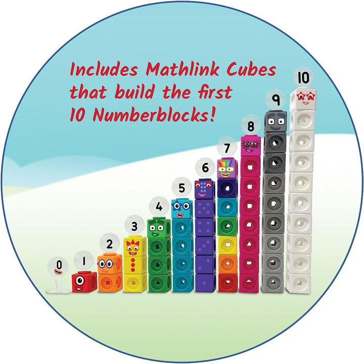 Hand2mind Number Blocks Mathlink Cubes 1-10