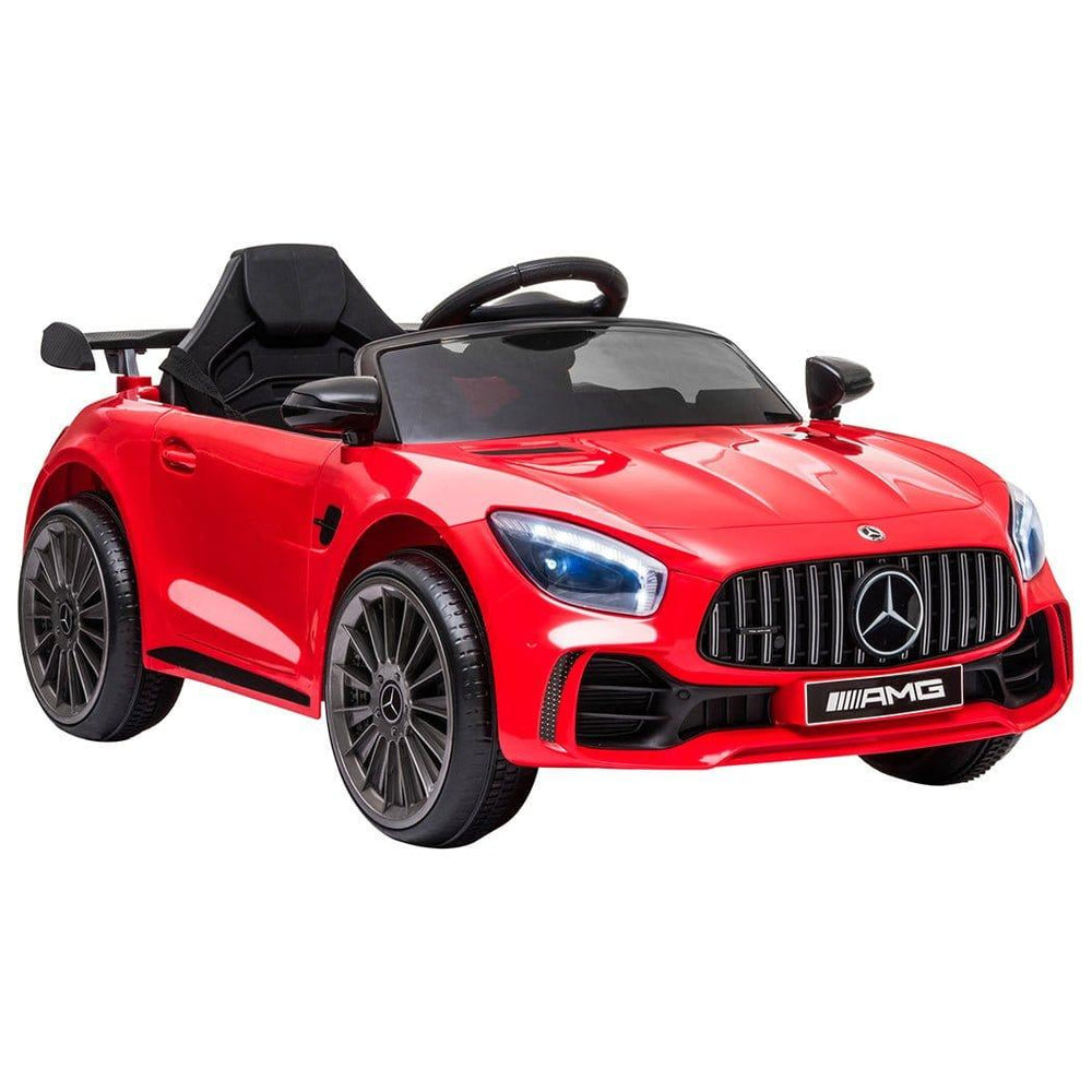 BoPeep Ride On Car Mercedes-Benz AMG GTR Ride-On Car with Remote Control-Red 12V