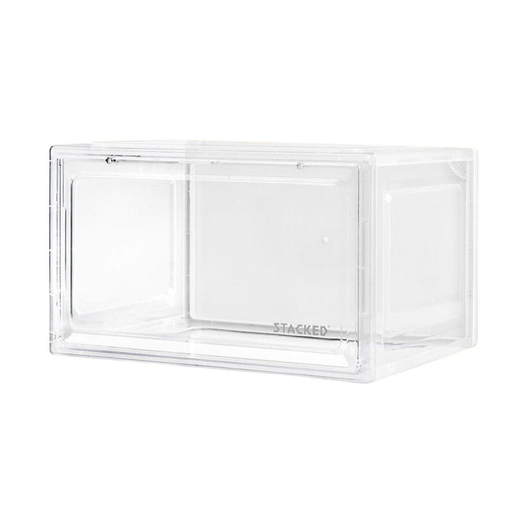 Stacked Clear / 1Pc Stacked Magnetic Clear Display & Storage Case