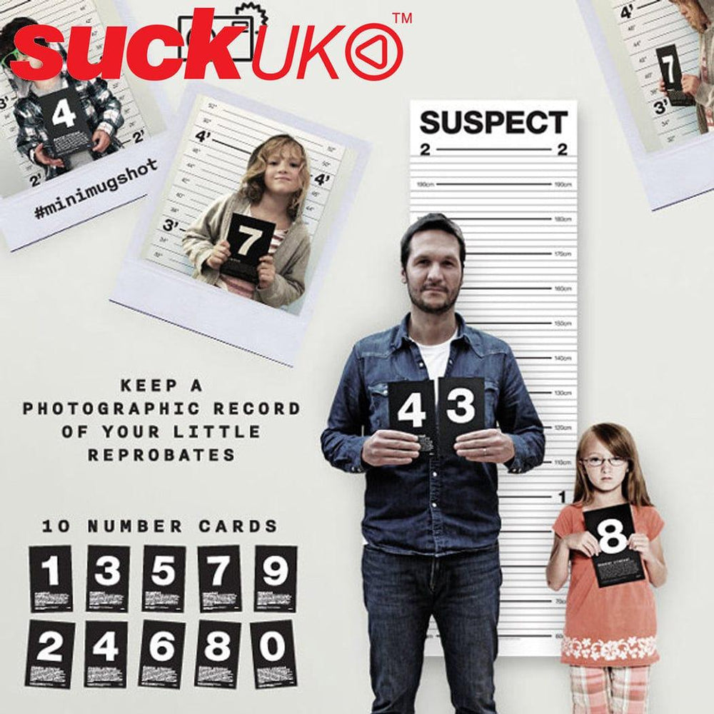 Suck UK Suck UK Mugshot Height Chart