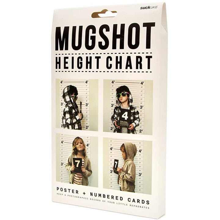Suck UK Suck UK Mugshot Height Chart