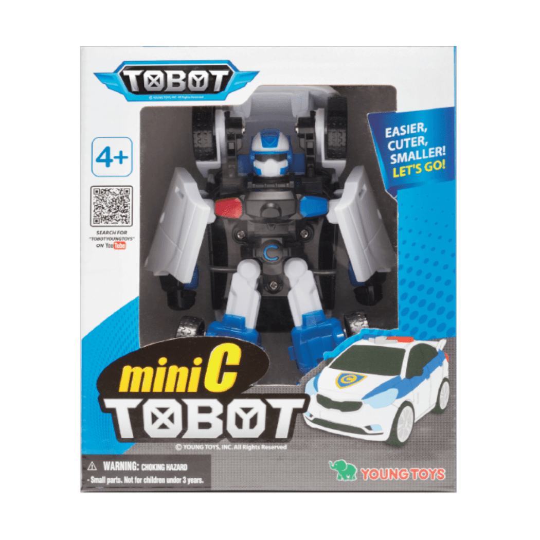 TOBOT Tobot Youngtoys Mini Transforming robot Car to Robot Mini C