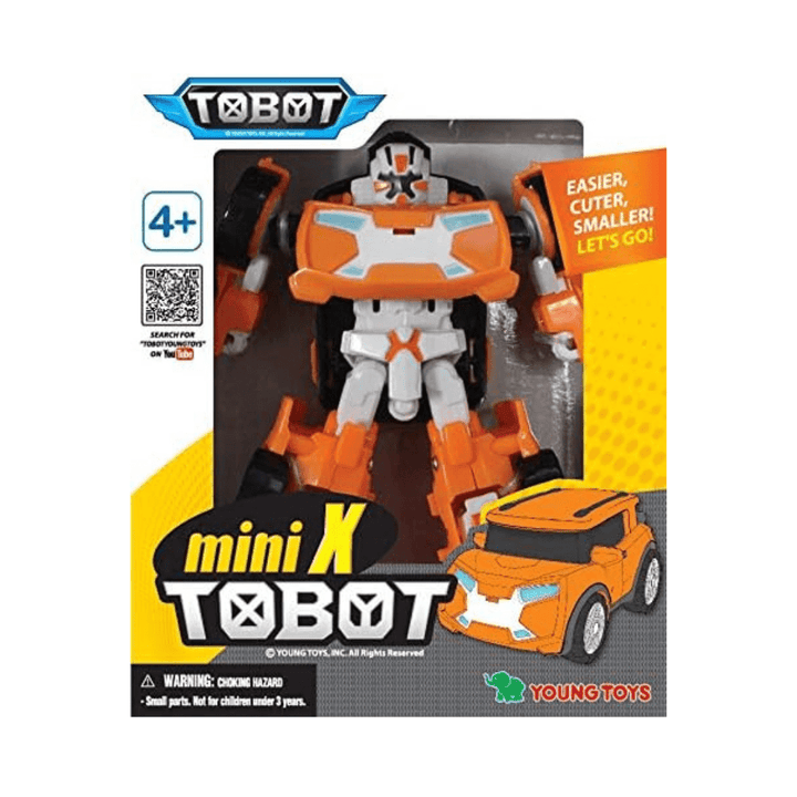 TOBOT Tobot Youngtoys Mini Transforming robot Car to Robot Mini X