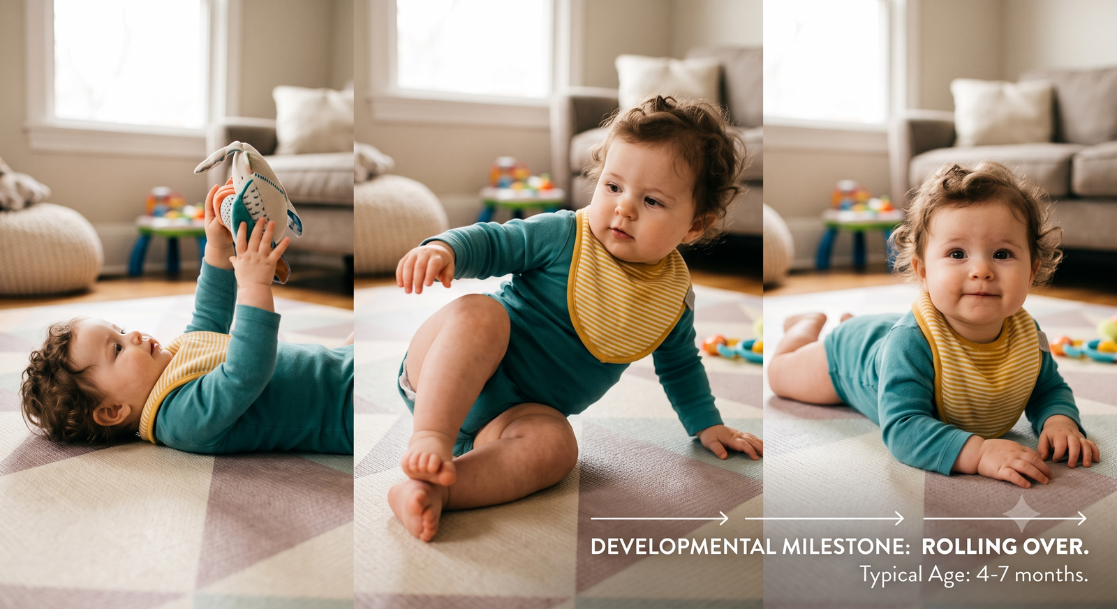 When Do Babies Start to Roll Over