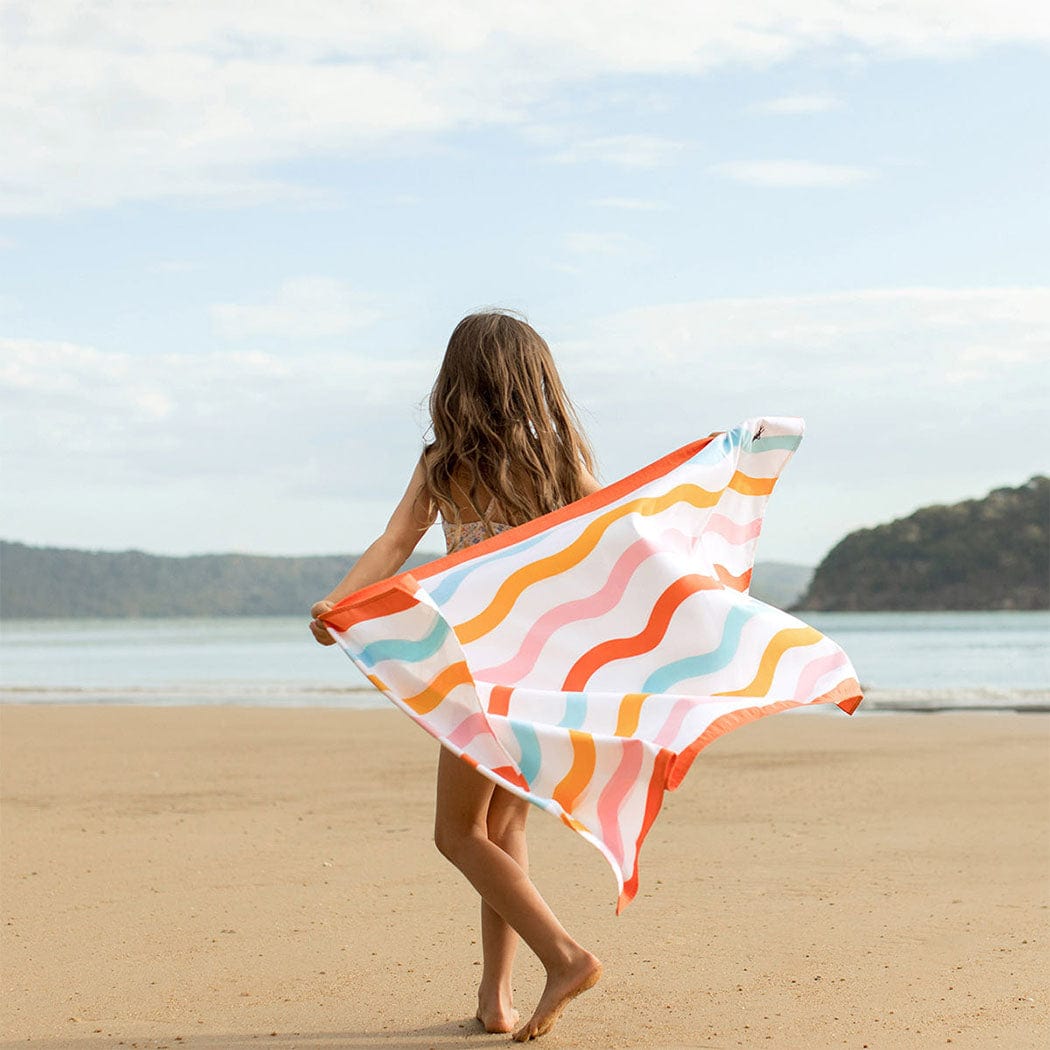 Dock & Bay Dock & Bay Beach Towel KIDS Collection | Quick Dry | Squiggly