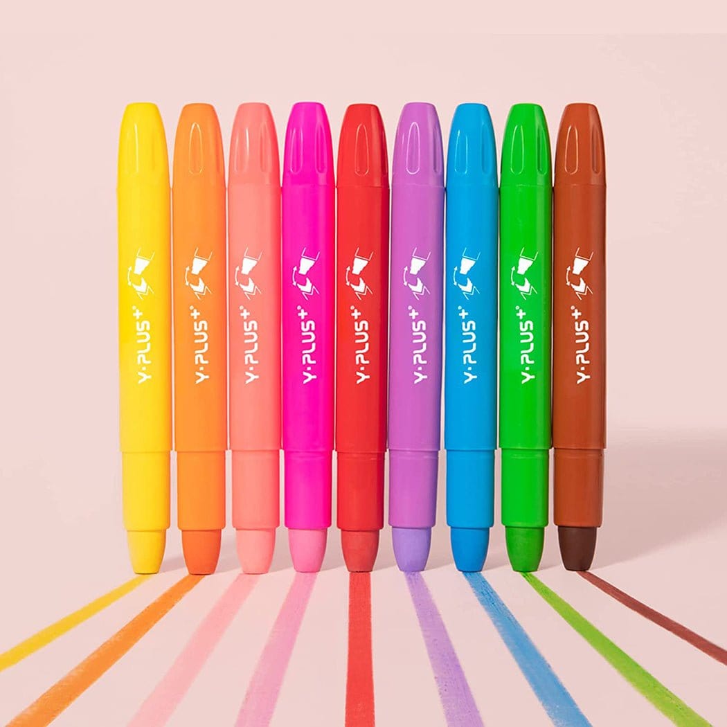Yplus Arts & Crafts YPLUS Refillable Silky Gel Crayon set