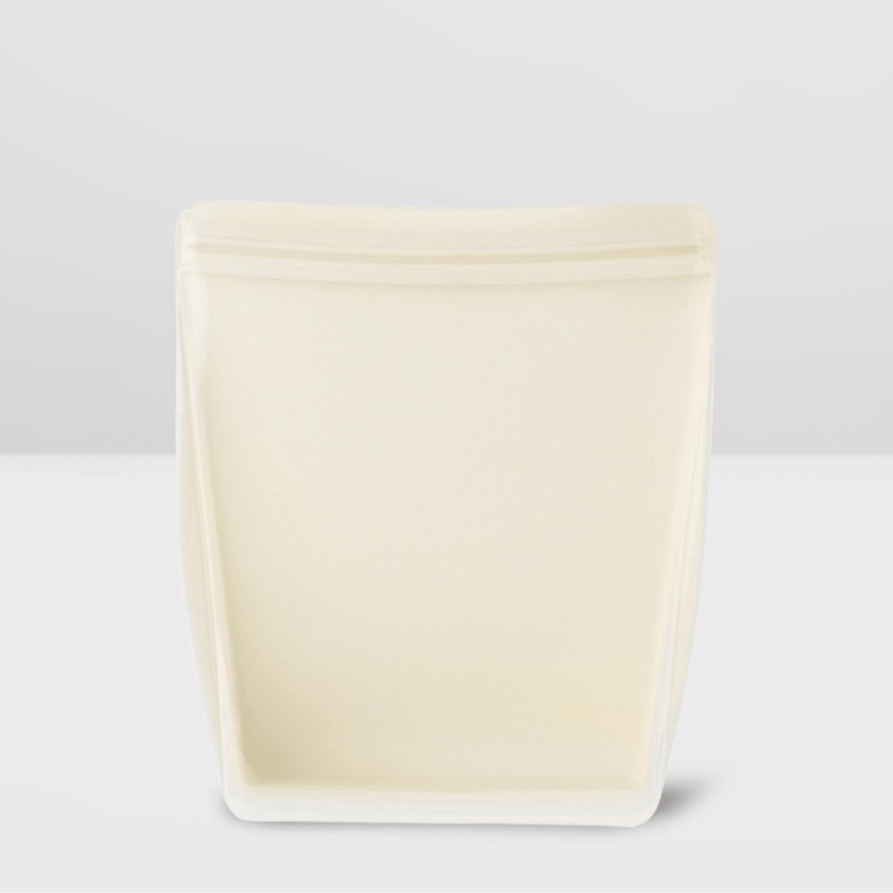 W&P Porter Reusable Silicone Bag Stand Up 1l - Cream