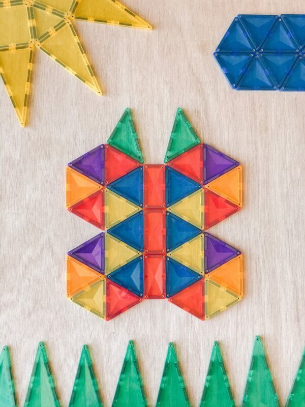 Connetix Tiles Connetix| Rainbow Colour|62 Piece Starter Pack