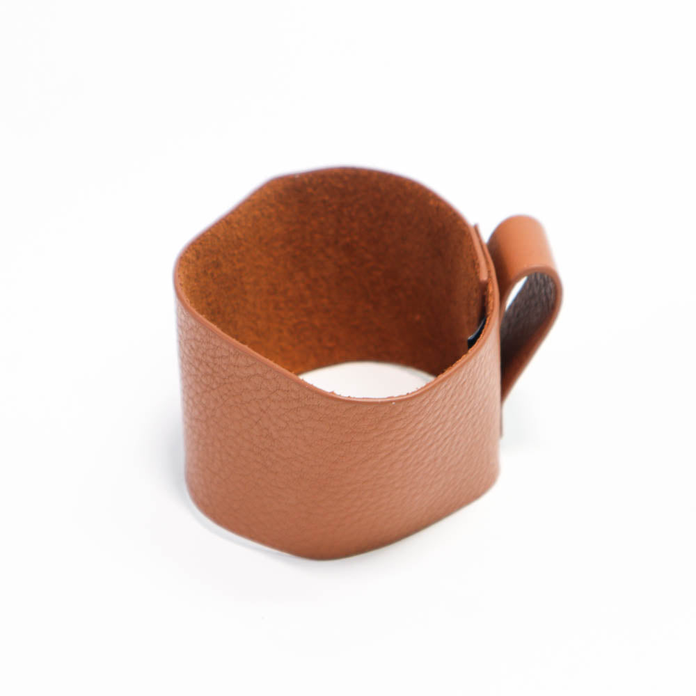 Luxe Leather Sleeve Camino-Tan