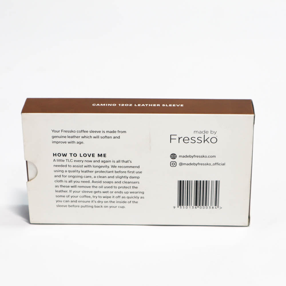 Luxe Leather Sleeve Camino-Tan