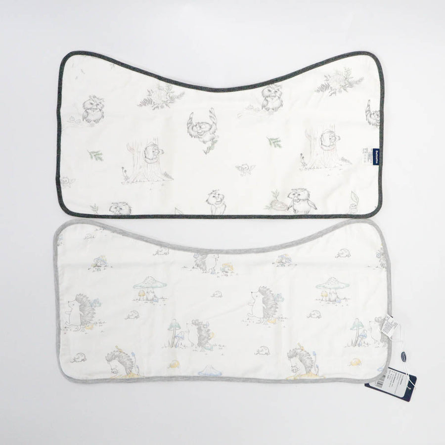 Domia Burp Cloth2pcs Forest Kingdom