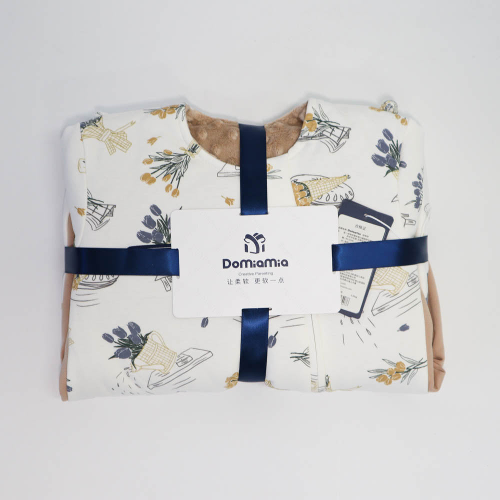 Domia Thin Cotton L Sleeve Splt Leg slp bag 2.5 TogBlossomM