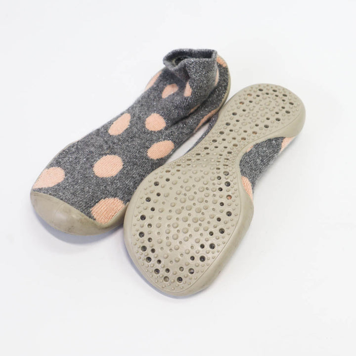 Collegien Slipper Sock Pink Dots 3637