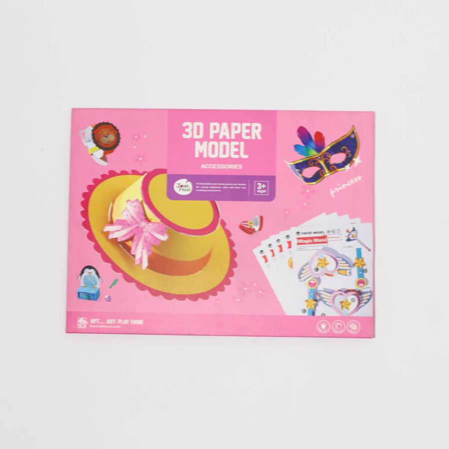 Joan Miro 3D Paper Model Accessories