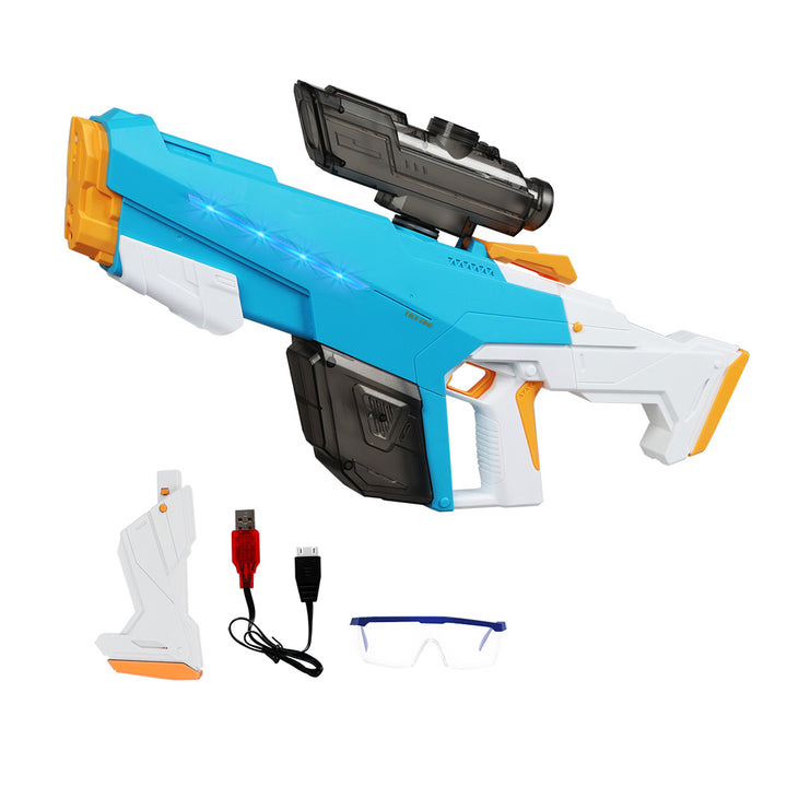 Electric Water Gun with LED Kids Toys Battle Automatic Blaster Outdoor Summer