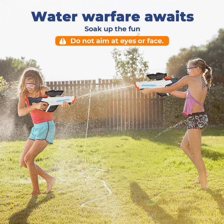 Electric Water Gun with LED Kids Toys Battle Automatic Blaster Outdoor Summer