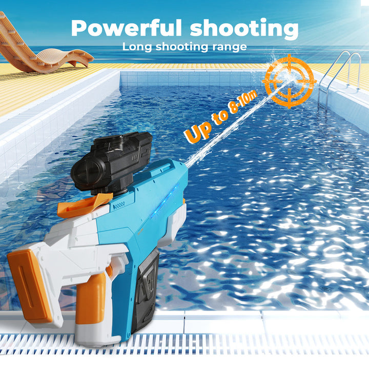 Electric Water Gun with LED Kids Toys Battle Automatic Blaster Outdoor Summer