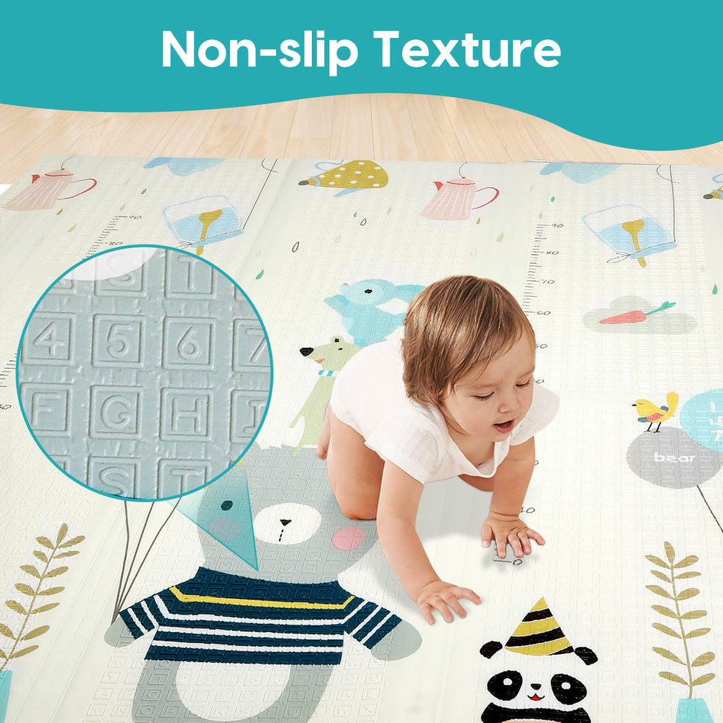 Kids Play Mat Baby Crawling Pad Floor Foldable XPE Foam Non-slip Carpet