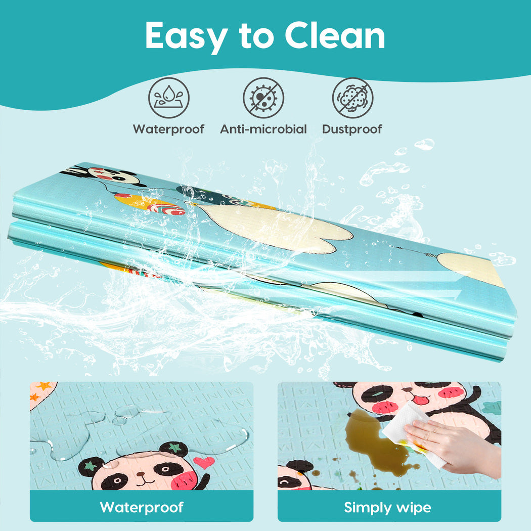 Kids Play Mat Baby Crawling Pad Floor Foldable XPE Foam Non-slip Carpet