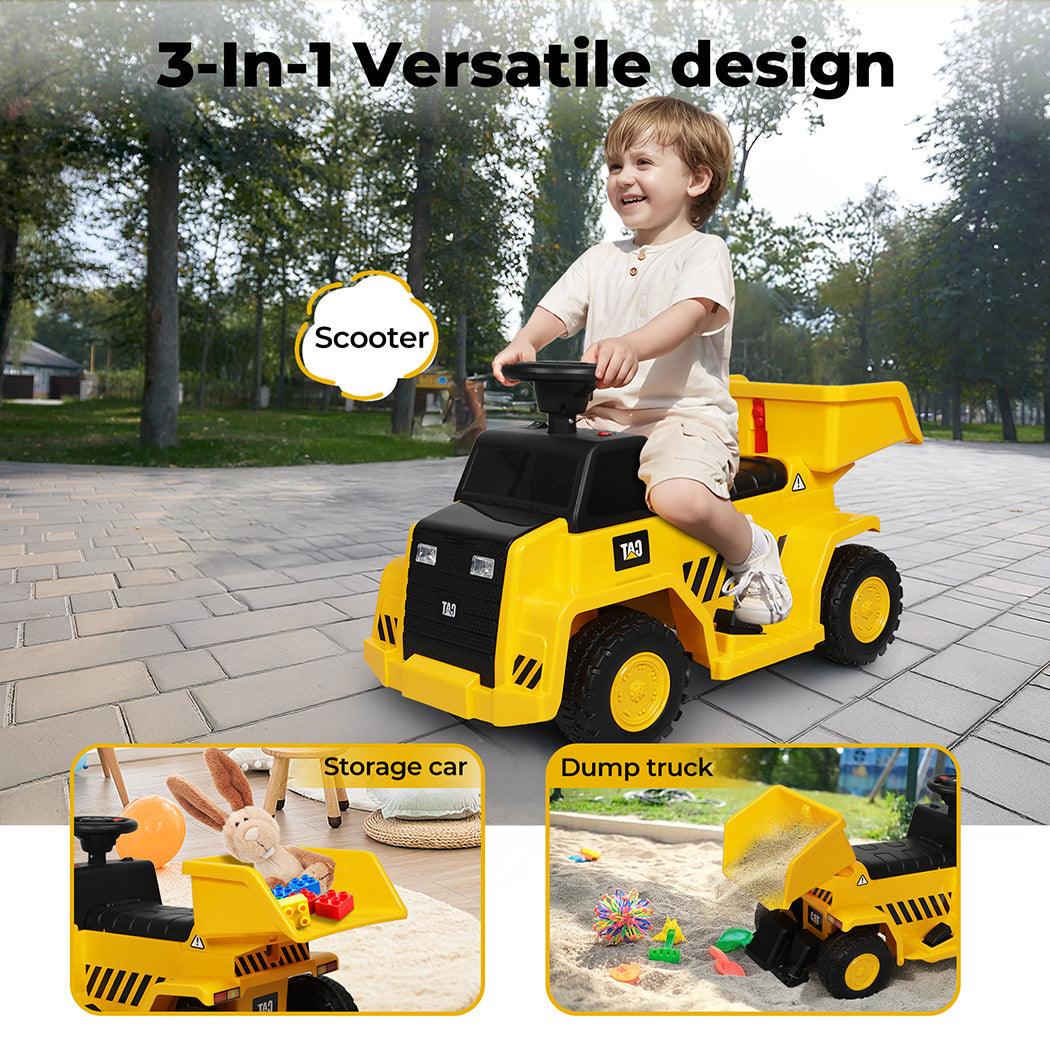 Caterpillar Liscenced Ride On Bulldozer Sand Beach Toddler Play