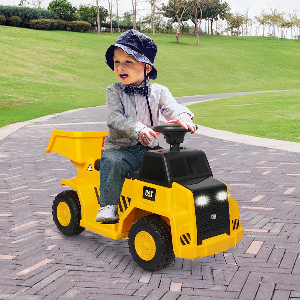Caterpillar Liscenced Ride On Bulldozer Sand Beach Toddler Play