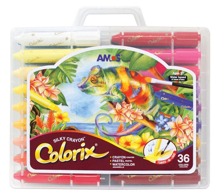 AMOS AMOS Colorix Silky Crayons - 36 Pack