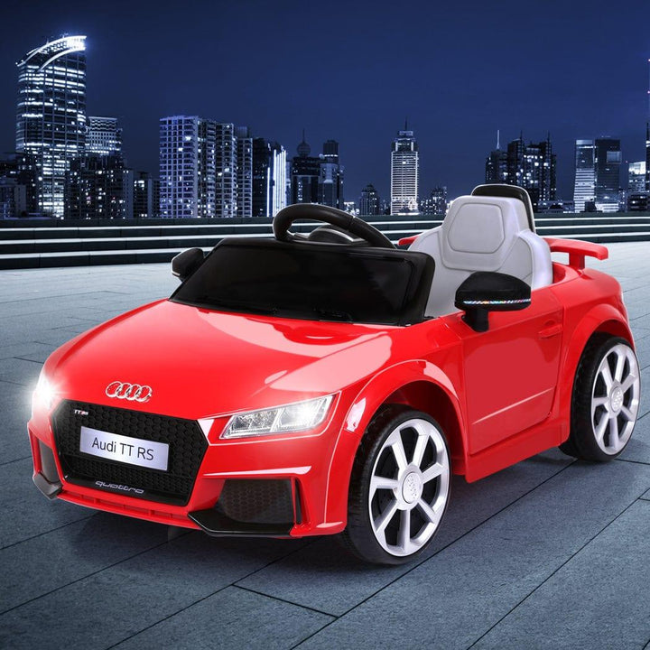 Lupipop Ride On Cars Audi Ride-On Car with Remote Control and Electric Motor Red