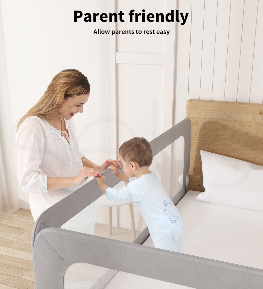 Safety Baby Rails Baby Bed Safety Rail Foldable | Lupipop Australia