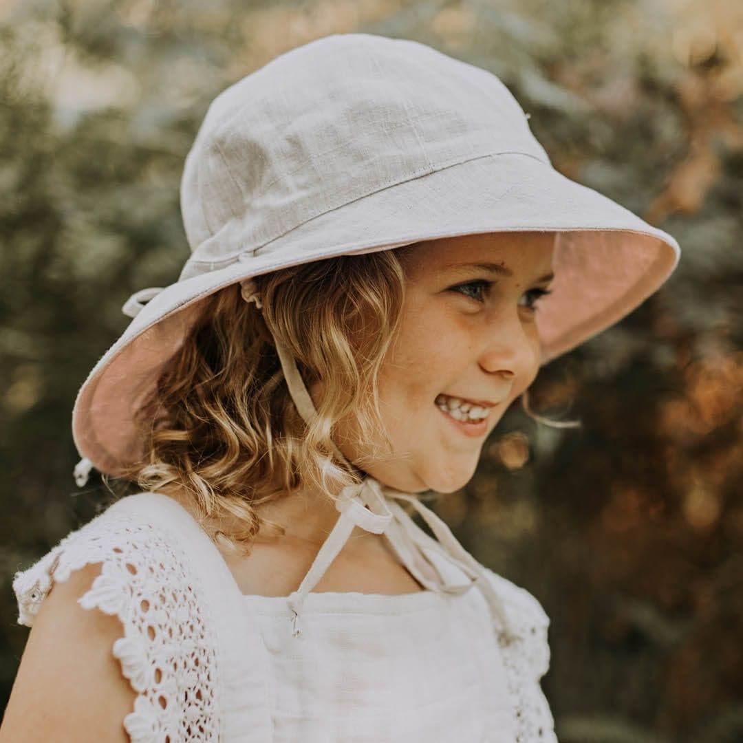 Bedhead Hats S Bedhead  Heritage Reversible Bucket Hat-Frances/Flax