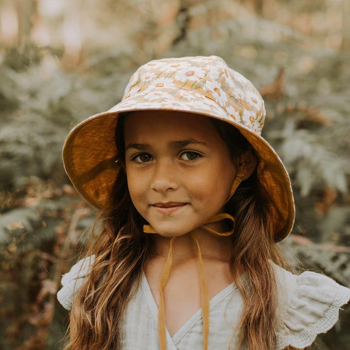 Bedhead Hats Bedhead  Heritage Reversible Bucket Hat- Maggie/Maize