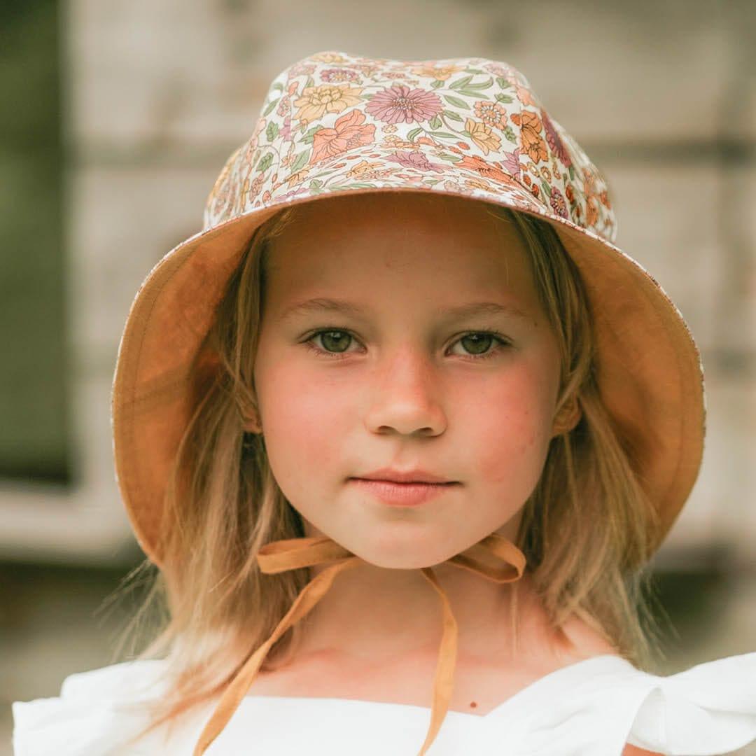 Bedhead Hats M Bedhead  Heritage Reversible Bucket Hat- Matilda/Maize