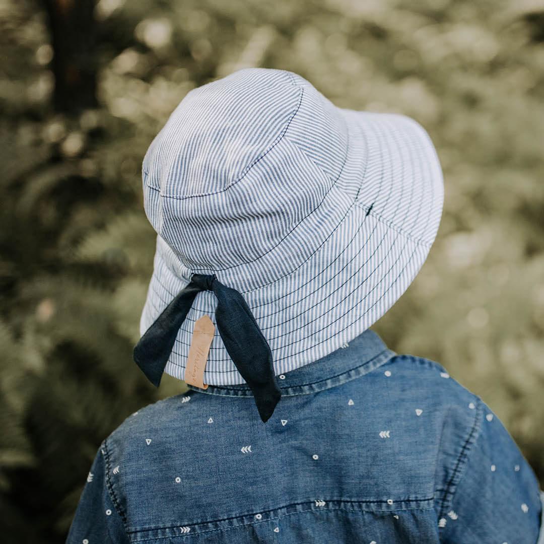 Bedhead Hats S Bedhead Heritage Reversible Explorer Hat- Charlie/Indigo