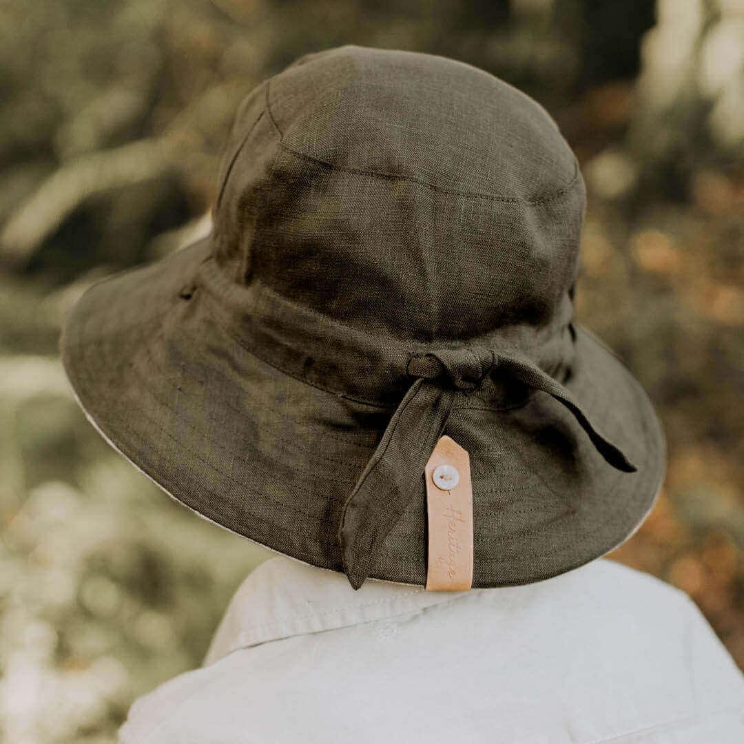 Bedhead Hats S Bedhead Heritage Reversible Explorer Hat- Otis/Olive
